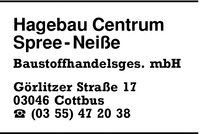 Hagebau Centrum Spree-Neie Baustoffhandelsgesellschaft mbH