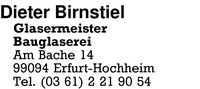 Birnstiel, Dieter