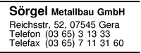 Srgel Metallbau GmbH