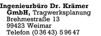 Ingenieurbro Dr. Krmer GmbH