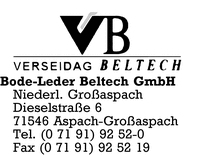 Bode-Leder Beltech GmbH