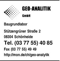 GEO-Analytik GmbH
