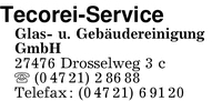 Tecorei-Service Glas-und Gebudereinigung GmbH