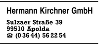 Kirchner, Hermann, GmbH