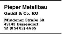Pieper Metallbau GmbH & Co. KG