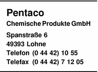 Pentaco Chemische Produkte GmbH