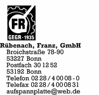 Rbenach GmbH u. Co. KG, Franz