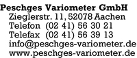 Peschges Variometer GmbH
