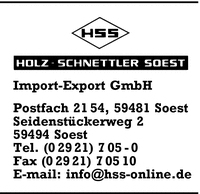 Holz-Schnettler Soest Import-Export GmbH
