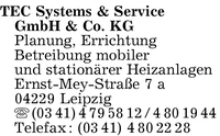 TEC Systems & Service GmbH & Co. KG
