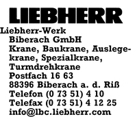 Liebherr-Werk Biberach GmbH