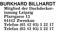Billhardt, Burkhard