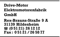 Drive-Motor Elektromotorenfabrik GmbH