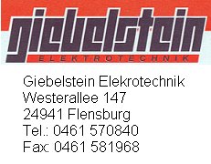 Giebelstein Elektrotechnik