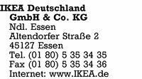 IKEA Deutschland GmbH & Co. KG