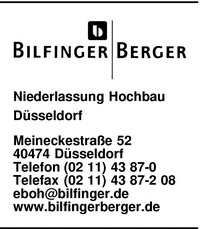 Bilfinger + Berger AG