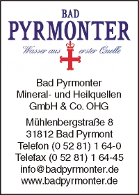 Bad Pyrmonter Mineral- und Heilquellen GmbH & Co. OHG