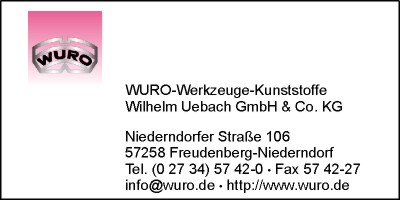 Wuro-Werkzeuge-Kunststoffe Wilhelm Uebach GmbH & Co. KG