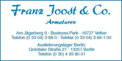 Joost & Co. Armaturen, Franz