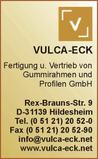 VULCA-ECK Fertigung und Vertrieb von Gummirahmen und Profilen GmbH