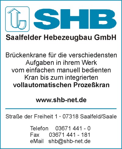 Saalfelder Hebezeugbau GmbH