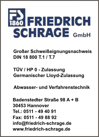 Schrage GmbH, Friedrich