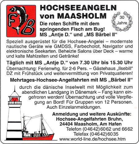 Hochseeangelfahrten Fredi Bruhn GmbH & Co. KG