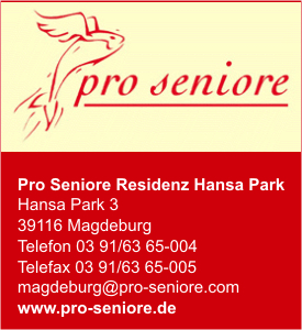 Pro Seniore Residenz Hansa Park