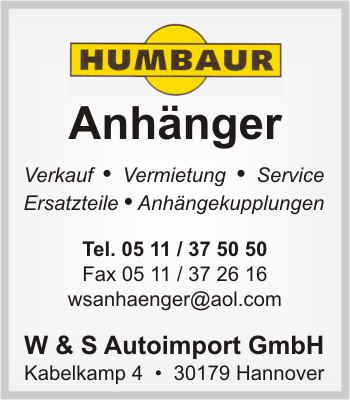 W & S Autoimport GmbH