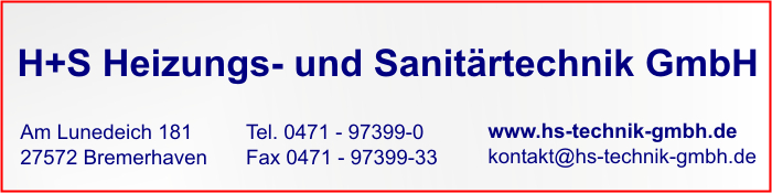 H+S Heizungs- und Sanitrtechnik GmbH