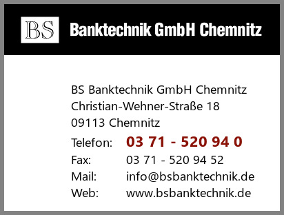 BS Banktechnik GmbH Chemnitz