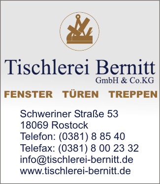 Tischlerei Bernitt GmbH & Co. KG