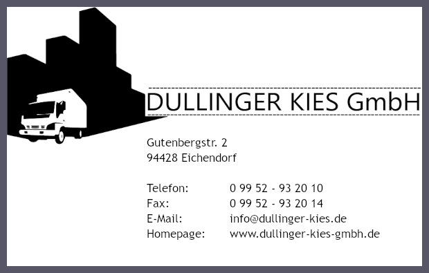 Dullinger - Kies Gesellschaft mit beschrnkter Haftung (GmbH)