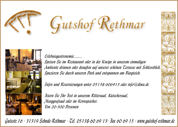 Gutshof Rethmar - Restaurant