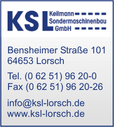 KSL Keilmann Sondermaschinenbau GmbH