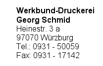 Werkbund-Druckerei Georg Schmid