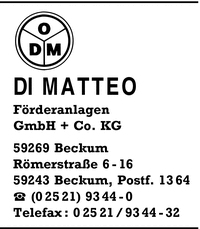 Di Matteo Frderanlagen GmbH + Co. KG