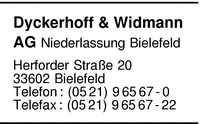 Dyckerhoff & Widmann AG, Niederlassung