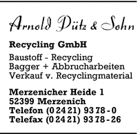 Ptz & Sohn GmbH, Arnold