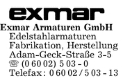 Exmar Armaturen GmbH