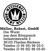 Mller GmbH, Robert