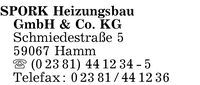 Spork Heizungsbau GmbH & Co. KG