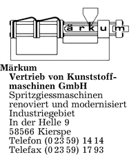 Mrkum Vertrieb von Kunststoffmaschinen GmbH
