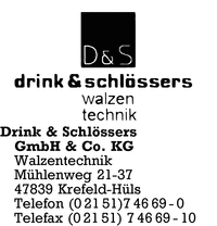Drink & Schlssers GmbH & Co. KG
