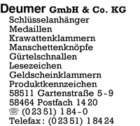 Deumer GmbH & Co. KG