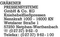 Grbener Pressensysteme GmbH & Co. KG