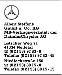 Steffens GmbH u. Co. KG, Albert