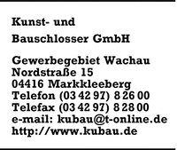 Kunst- und Bauschlosser GmbH