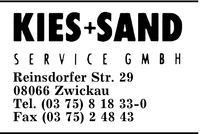 Kies und Sand Service Zwickau GmbH