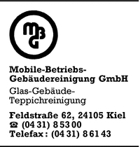 Mobile-Betriebs-Gebudereinigungs GmbH